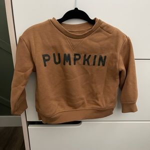 Little Co by Lauren Conrad Pumpkin sweatshirt